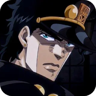 😒 emoji Jotaro Kujo ➩ @Earth928B Telegram sticker 10 of 70