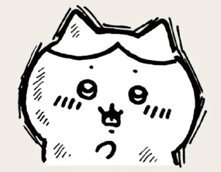 🙀 emoji Chiikawa/Чиикава Telegram sticker 5 of 69