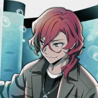 🧡 emoji Chuya Nakahara Telegram sticker 21 of 120