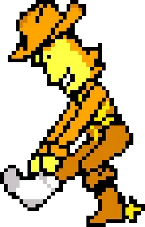 🌟 emoji Жёлтый ТГК: @sticker_deltarune Telegram sticker 18 of 46