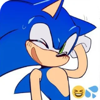 😝 emoji соник @stickers_oma Telegram sticker 5 of 99