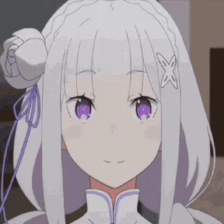 🌟 emoji Emilia EMT by useless Telegram sticker 7 of 19