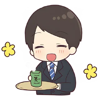 Sticker from Деловой-кун @nyasticks