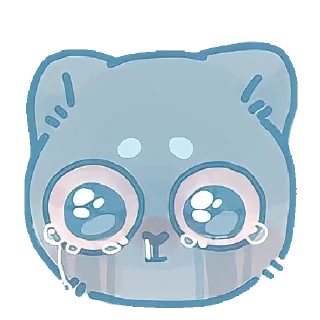 😿 emoji ฅ^• ˕ •^ฅ ♡ Telegram sticker 15 of 23