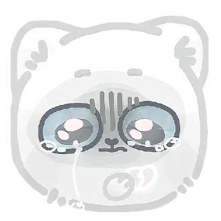 😭 emoji ฅ^• ˕ •^ฅ ♡ Telegram sticker 14 of 23