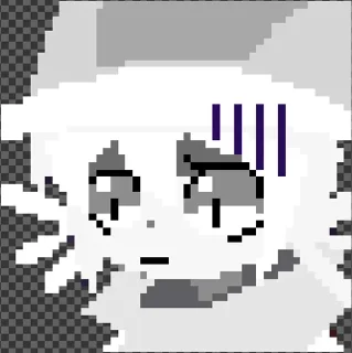 🌟 emoji White Niko 🤍@Lozzy_F Telegram sticker 22 of 34