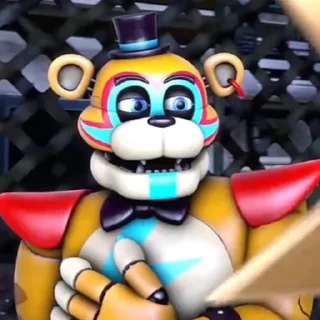 🪙 emoji Glamrock Freddy Telegram sticker 8 of 28
