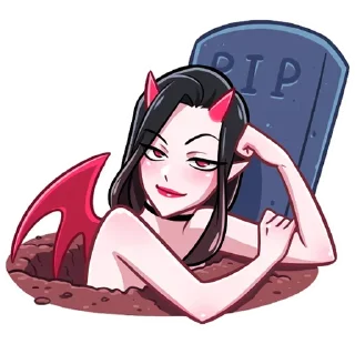 Sticker from she-devil