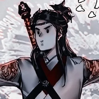 🌟 emoji Lang QianQiu @teawos Telegram sticker 22 of 31