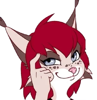 🤓 emoji Фурри!? @Lucegraph Telegram sticker 16 of 45