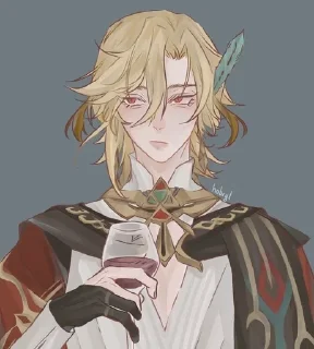 🌟 emoji Kaveh/Alhaitham :: @Aki_OwU Telegram sticker 12 of 120