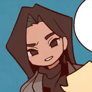 🤨 emoji Камилла из «я люблю Эми» Telegram sticker 19 of 120