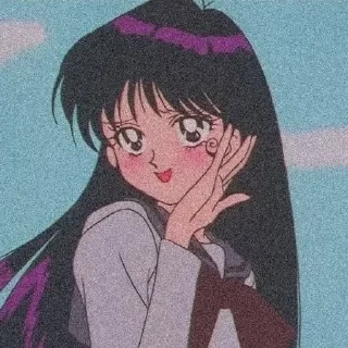 😏 emoji Sailor Mars Telegram sticker 16 of 18