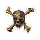 Sticker from Пираты Карибского моря