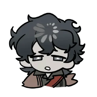 🫥 emoji Reverse: 1999 chibi<3 Telegram sticker 24 of 90