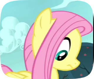 🌟 emoji Fluttershy : by RAT(Полиночка) Telegram sticker 12 of 52