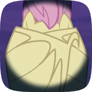 🌟 emoji Fluttershy : by RAT(Полиночка) Telegram sticker 19 of 52