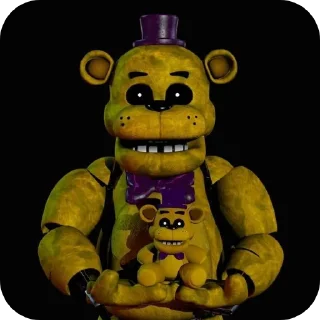 🧸 emoji Golden Freddy • @Earth928B Telegram sticker 6 of 50