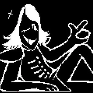 🌟 emoji Deltarune cursed V2 Telegram sticker 15 of 55