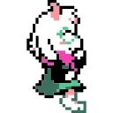 🤭 emoji Ralsei Animated :3 (part 2/3) Telegram sticker 19 of 120