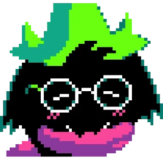 ☺️ emoji Dark Ralsei Pack (part 1/2) @RalseiFanNo2 Telegram sticker 16 of 120