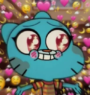 🤗 emoji Just Gumball Telegram sticker 16 of 31