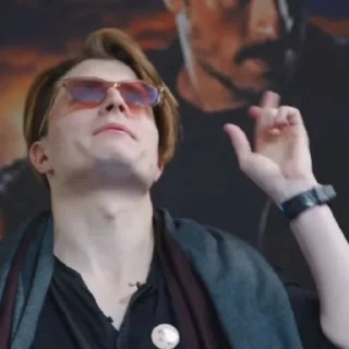 ☝️ emoji сережа правит миром Telegram sticker 12 of 87