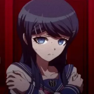 🎤 emoji Sayaka Maizono @loversab Telegram sticker 12 of 20