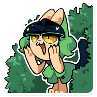📢 emoji Кислая Кошечка Telegram sticker 20 of 120