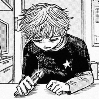 😣 emoji boku ga shinu dake no hyakumon Telegram sticker 16 of 62