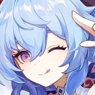 ☁️ emoji Гань Юй <"Мел"> Telegram sticker 23 of 38