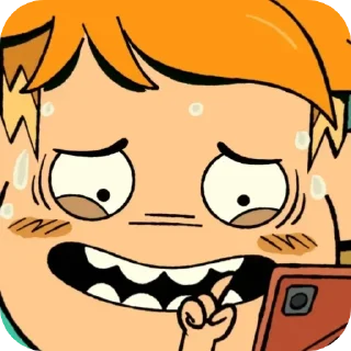 😓 emoji Jack Wylde! Telegram sticker 3 of 118
