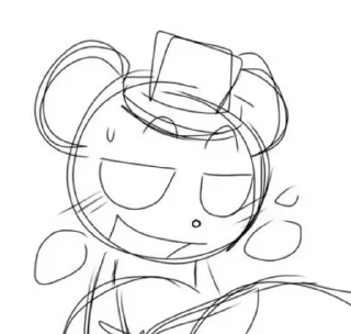🌟 emoji Капец медведь черный в шапке Telegram sticker 16 of 69