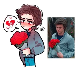 💍 emoji Steve harington 💍 Telegram sticker 5 of 15