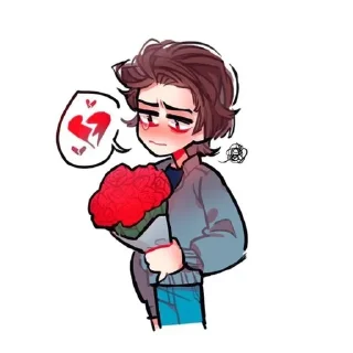 💍 emoji Steve harington 💍 Telegram sticker 6 of 17