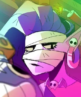 🤔 emoji EMZ BRAWL STARS BY @iasolnn Telegram sticker 16 of 48