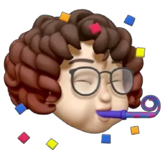 🥳 emoji Анастасия Осако Telegram sticker 21 of 91