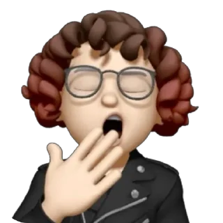 🥱 emoji Анастасия Осако Telegram sticker 23 of 91
