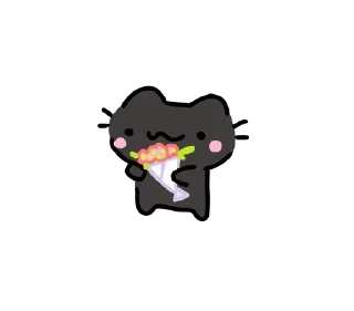 🌹 emoji silly black car Telegram sticker 6 of 25
