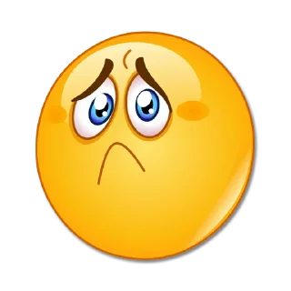 😕 emoji Одни эмоции. Часть 1 @Elena_stickers Telegram sticker 20 of 91