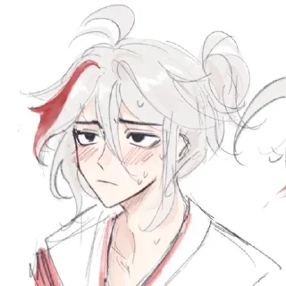 😐 emoji ♡ ╱ 𝙡𝙤𝙫𝙚𝙡𝙮 💋 :: @kazumour Telegram sticker 11 of 40