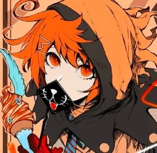 🌟 emoji рыжий уебок Telegram sticker 8 of 13