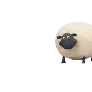 🫤 emoji Shaun the Sheep @MoiStikiBot Telegram sticker 20 of 104