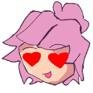 😍 emoji Стикеры с Лизи |@Lizapretisss Telegram sticker 5 of 15