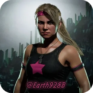 😠 emoji Sonya Blade • @Earth928B Telegram sticker 5 of 55