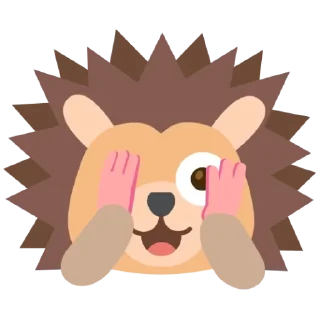 🌟 emoji ёжики by @jilenne Telegram sticker 17 of 54