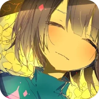 ❤ emoji ❤️Frisk❤️ @UndertaleDeltaruneS Telegram sticker 9 of 60
