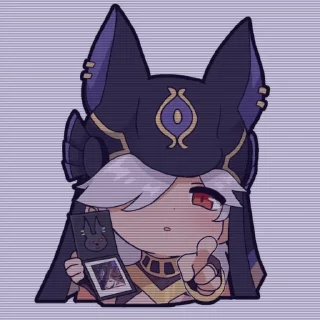 ⚡️ emoji `Сайно | @genshinbyevico Telegram sticker 22 of 24