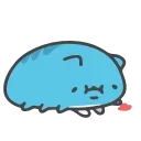 ❤️ emoji Capoo #4 @IMG2D Telegram sticker 17 of 22
