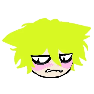 😕 emoji catboi @this_is_sticker_party Telegram sticker 12 of 45